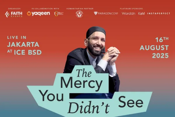poster for a seminar by Omar Suleiman